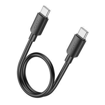 Купити Кабель HOCO X96 Hyper 60W fast charging data cable Type-C to Type-C (L=0.25M) Black