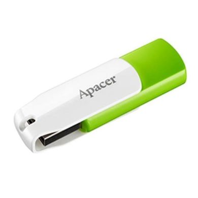 Купити Флеш-накопичувач Apacer AH335 USB2.0 32GB Green-White