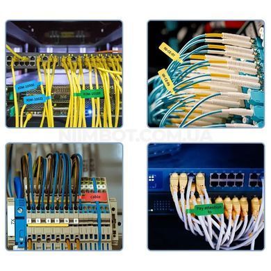 Купити Этикетки NIIMBOT T12.5*74+35-65 Cable White For D11D110D101H1S (A2K18638601)