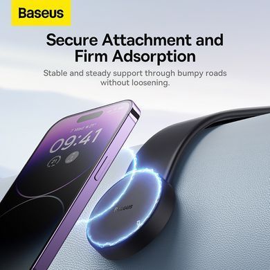 Купити Держатель для мобильного Baseus C02 Magnetic Phone Holder Cluster Black