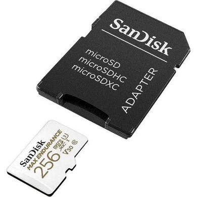 Купити Карта пам'яті SanDisk microSDXC SanDisk MAX Endurance 256GB Class 10 UHS-I (U3) V30 W-40MB/s R-100MB/s
