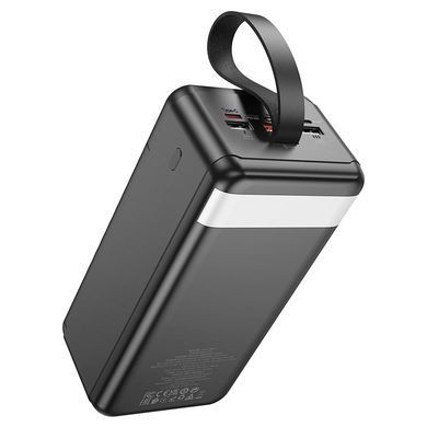 Купити Зовнішній акумулятор HOCO J123C Element 22.5W+PD20W fully compatible power bank with digital display(60000mAh) Black