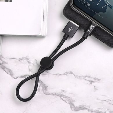 Купити Кабель Hoco X35 USB Type-C 3 A 0,25 m Black