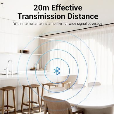 Купити Адаптер Vention USB Bluetooth5.0 Adapter White (CDSW0)