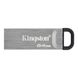 Флеш-накопичувач Kingston DT Kyson USB3.2 Gen.1 64GB Silver-Black