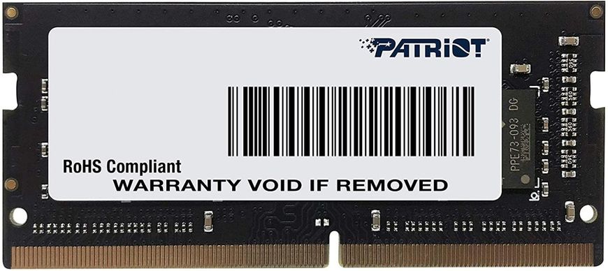 Купити Оперативна пам'ять Patriot DDR4 Signature Line 16GB CL19 SODIMM Black/Grey