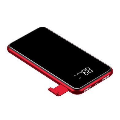 Купити Зовнішній акумулятор Baseus Wireless Charge 8000 mAh Red - Уцінка