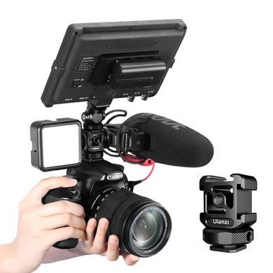 Купити Адаптер кронштейн Ulanzi Vijim metal Triple Cold Shoe Mount (UV-2132 PT-12)
