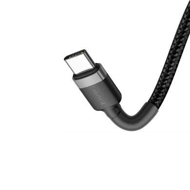 Купити Кабель Baseus Cafule PD2.0 100W flash charging USB Type-C-Type-C cable (20V 5A) 2m Gray+Black