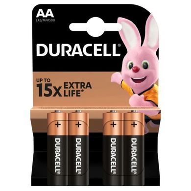 Купити Батарейка Duracell Basic LR6/AA (4шт)