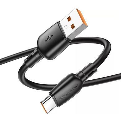 Купити Кабель BOROFONE BX93 Super power 100W charging data cable Type-C Black