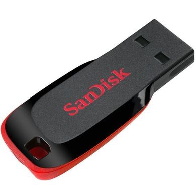 Купити Флеш-накопитель SanDisk Cruzer Blade USB2.0 16GB Black-Red