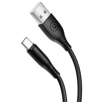 Купити Кабель Usams US-SJ267 U18 Round Type-c Cable USB Type-C 2A 1m Black
