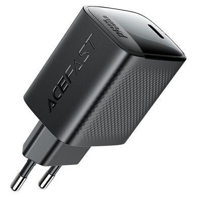 Купити Сетевой зарядный устройство ACEFAST A112 PD45W GaN single USB-C charger (EU) Black