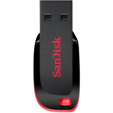 Купити Флеш-накопичувач SanDisk Cruzer Blade USB2.0 16GB Black-Red