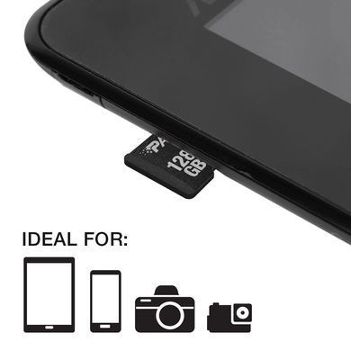 Купити Карта памяти microSDXC (UHS-1) Patriot LX Series 128Gb class 10
