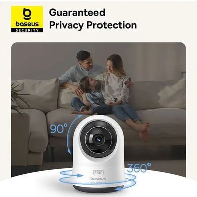 Купити IP-камера відеоспостереження Baseus Security P1 Pro Indoor Camera 3K White (Adapter Not Included)