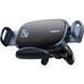 Автотримач для телефона з БЗП Baseus LightChaser Series Triple-Coil Wireless Charging Electric Car Mount Cluster Black