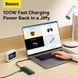 USB-Hub Baseus Lite Series 6-Port Type-C HUB Docking Station (Type-C to HDMI+USB3.0*2+PD+SDTF) Black