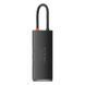 USB-Hub Baseus Lite Series 6-Port Type-C HUB Docking Station (Type-C to HDMI+USB3.0*2+PD+SDTF) Black