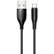 Кабель Usams US-SJ267 U18 Round Type-c Cable USB Type-C 2A 1m Black