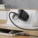 Сетевой зарядный устройство ACEFAST A112 PD45W GaN single USB-C charger (EU) Black
