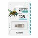 Флеш-накопичувач Wibrand USB 3.2 Gen1 Bee 128GB USB Type-A/USB Type-C Silver