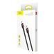 Кабель Baseus Cafule USB Cable Type-C-Type-C 3A 1m Red+Black