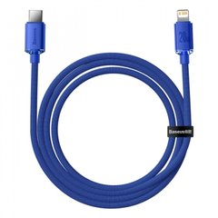 Купити Кабель Baseus Crystal Shine Series Fast Charging Data Cable Type-C to iP Type-C Lightning 2.4 A 20W 1,2 m Blue