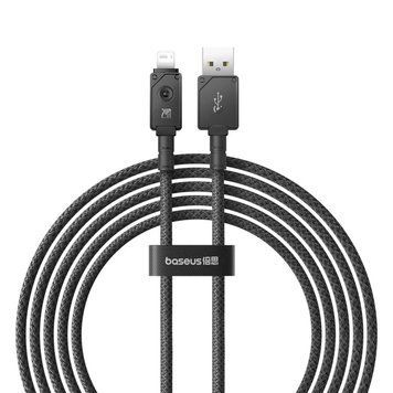 Купити Кабель Baseus Unbreakable Series Fast Charging Data Cable USB to iP 2.4A 2m Cluster Black