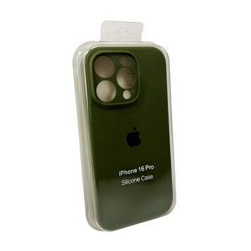 Купити Чехол для смартфона Silicone Full Case AA Camera Protect for Apple iPhone 16 Pro 29,Army Green
