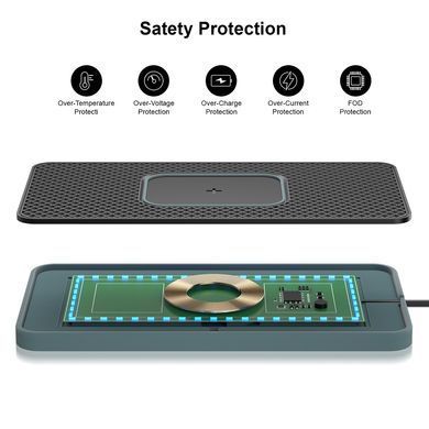 Купити Бездротовий зарядний пристрій NN C-15 Pro black