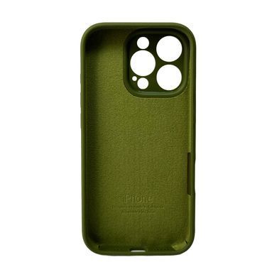 Купити Чохол для смартфона Silicone Full Case AA Camera Protect for Apple iPhone 16 Pro 29,Army Green