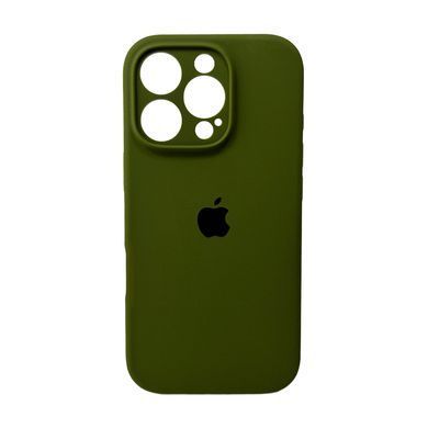 Купити Чохол для смартфона Silicone Full Case AA Camera Protect for Apple iPhone 16 Pro 29,Army Green