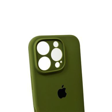 Купити Чохол для смартфона Silicone Full Case AA Camera Protect for Apple iPhone 16 Pro 29,Army Green