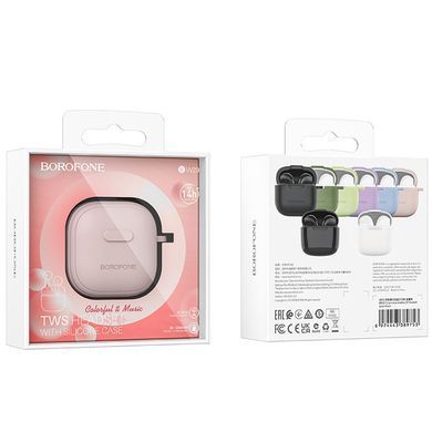 Купити Наушники BOROFONE BW29 Charm true wireless BT headset Pink Sugar