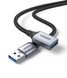 Кабель-подовжувач UGREEN US115 USB 3.0 A Male to USB 3.0 A Female 1m Black