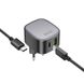 Мережевий зарядний пристрій Hoco CS32A charger set(Type-C to Type-C) Black
