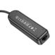 Адаптер Borofone DH6 Erudite 4-in-1 USB to 3xUSB2.0+RJ45 20 см Black