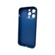 Скляний чохол AG Glass Apple Apple iPhone 14 Pro Max Navy Blue
