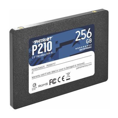Купити Накопичувач SSD Patriot P210 256GB 2.5" 7mm SATAIII 3D QLC