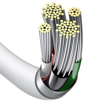 Купити Кабель Baseus Superior Series Fast Charging Data Cable USB to iP 2.4A 2m White