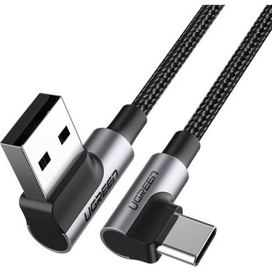 Купити Кабель UGREEN US284 USB Type-A Type-C 3 A 3m Space Gray