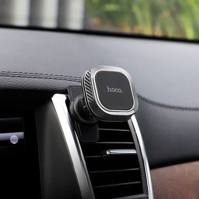 Купити Тримач для мобільного HOCO CA52 Intelligent air outlet in-car holder Black+Gray