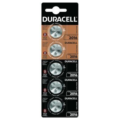 Купити Батарейка Duracell CR2016 (5шт)