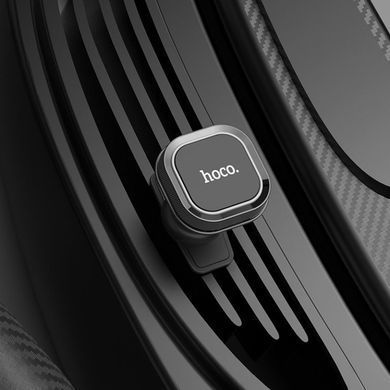 Купити Тримач для мобільного HOCO CA52 Intelligent air outlet in-car holder Black+Gray