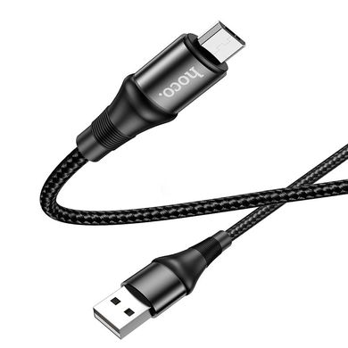 Купити Кабель Hoco X50 USB Micro 2.4 A 1m Black