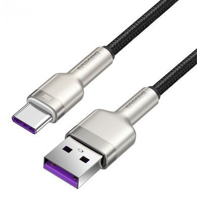 Купити Кабель Baseus Cafule Series Metal Data Cable USB to Type-C 66W 1m Black