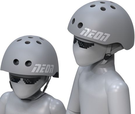Купити Neon Защитный шлем Neon для детей, размер M Gray