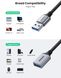 Кабель-подовжувач UGREEN US115 USB 3.0 A Male to USB 3.0 A Female 2m Black
